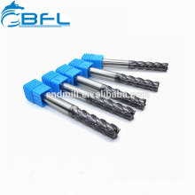 BFL Solid Carbide 4 Flute Square End Mill Tialn Coating D4*11*50*4F